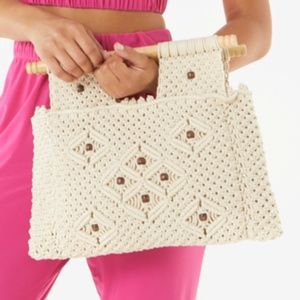 Virginia Wolf macrame bag